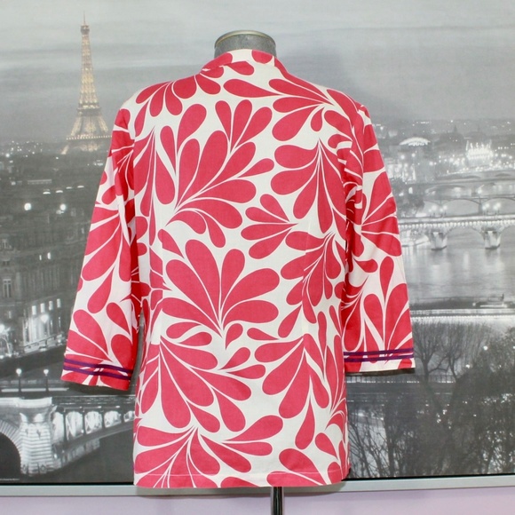 Boden Pink and White Tunic Top - Picture 3 of 7